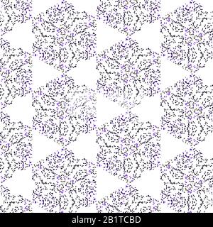 Abstract purple and lilac geometric spring background. Elegant romantic background with blue lines Stock Vector