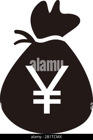 Yen Sign Icon, Yen vector illustration for graphic and web design. Stock Vector