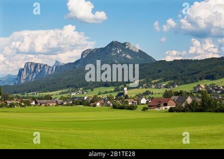 Thalgau with Schober, Flachgau, Province of Salzburg, Austria Stock Photo