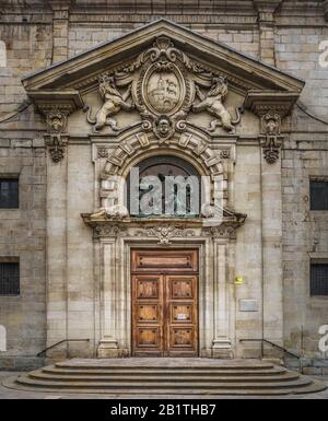 Church of San Nicolas, Bilbao, Bizkaia, Spain Stock Photo