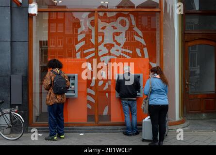 Ing Diba Bankfiliale Rokin Amsterdam Niederlande Stock Photo Alamy