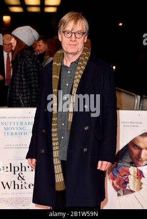 Julian Jarrold attending the Sulphur and White World Premiere held at the Curzon Mayfair in London. Stock Photo