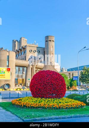 Skopje garden decoration Stock Photo