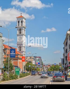 The Cathedral of Blessed Mother Teresa in Pristina Stock Photo