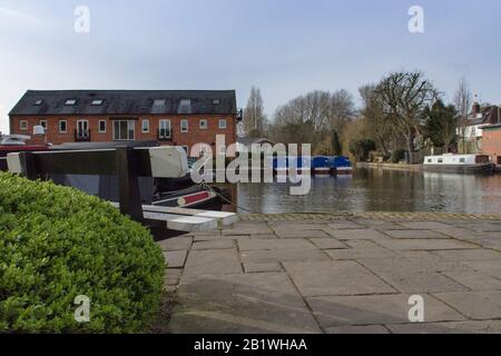 Union Wharf Market Harborough Leicestershire Stock Photo Alamy