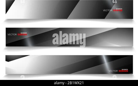 set banner abstract background . vector editable for your design Stock Vector