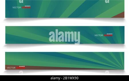 set banner abstract background . vector editable for your design Stock Vector