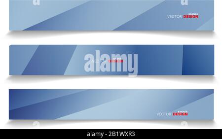 set banner abstract background . vector editable for your design Stock Vector