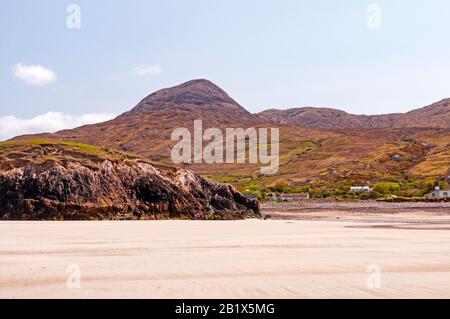 Lettergesh Beach, Renvyle Peninsula, County Galway, Ireland Stock Photo