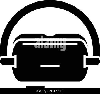 Control details black icon, concept illustration, vector flat symbol, glyph sign. Stock Vector