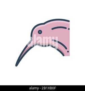 Illustration for kiwi Stock Vector