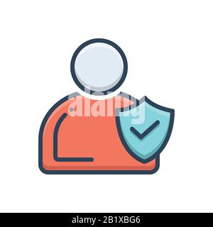 Illustration for Integrity Stock Vector