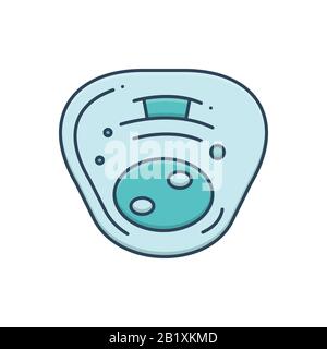 Human Cell Icon Stock Vector Image & Art - Alamy