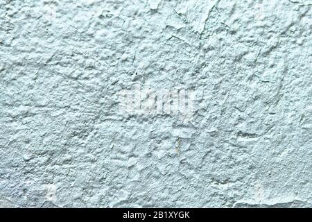 Abstract stucco texture of silver color. Close up. Stock Photo