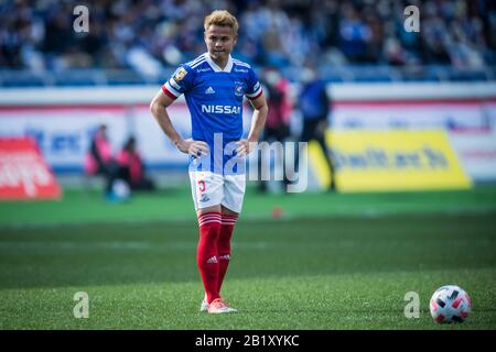 Yokohama F Marinos' Theerathon Bunmathan during the 2020 J1