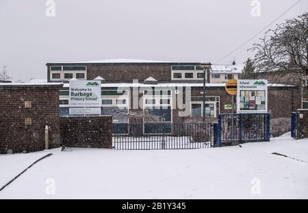 Burbage Primary School in Buxton Derbyshire which has been