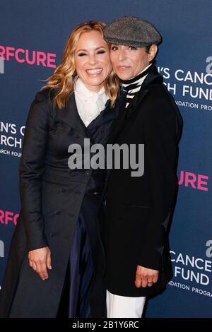 Maria Bello, Dominique Crenn walking the red carpet at The Women's