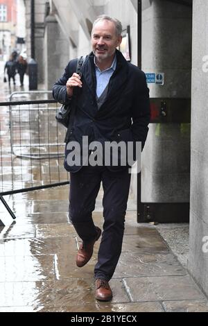 Richard Boath outside the Old Bailey, London, as he and two other former Barclays senior executives, Roger Jenkins and Thomas Kalaris, have been acquitted of fraud over a ??4 billion investment deal with Qatar at the height of the banking crisis. Stock Photo