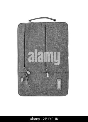 Laptop bag on a white background Stock Photo