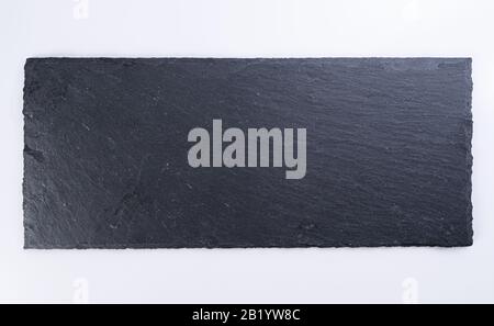 Slate empty sign isolated on white background Stock Photo