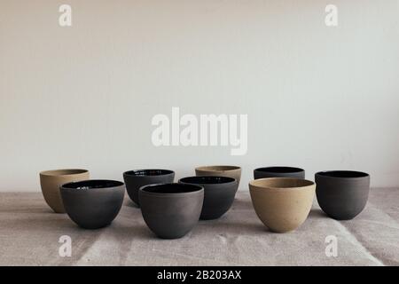 Handmade ceramics Stock Photo