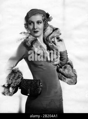 KAREN MORLEY as Poppy Publicity Portrait for SCARFACE 1932 directors HOWARD HAWKS and RICHARD ROSSON novel Armitage Trail screen story Ben Hecht producer Howard Hughes The Caddo Company / United Artists Stock Photo