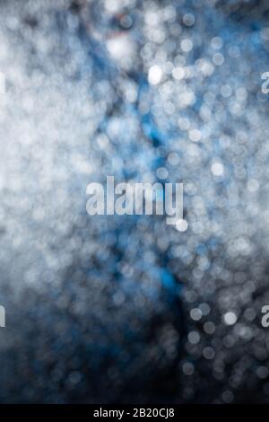 Beautiful abstract background in silver blue tones Stock Photo