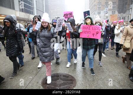 Women's March New York City January 18 2020 Stock Photo