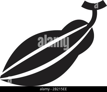 Cocoa Icon template black color editable. Cocoa Icon symbol Flat vector illustration for graphic and web design. Stock Vector