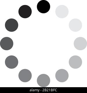 The loading icon. preloader symbol. Flat Stock Vector Image & Art - Alamy