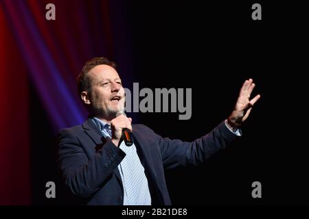 February 27, 2020, Virginia Beach, Virginia, USA: JEFF STILSON brings the laughs to the folks at  the  Sandler Center  in Virginia Beach, Virginia  on 27  February 2020..photo Â©Jeff Moore (Credit Image: © Jeff Moore/ZUMA Wire) Stock Photo