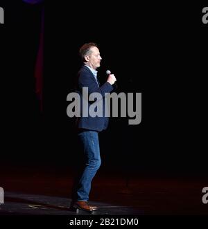 February 27, 2020, Virginia Beach, Virginia, USA: JEFF STILSON brings the laughs to the folks at  the  Sandler Center  in Virginia Beach, Virginia  on 27  February 2020..photo Â©Jeff Moore (Credit Image: © Jeff Moore/ZUMA Wire) Stock Photo