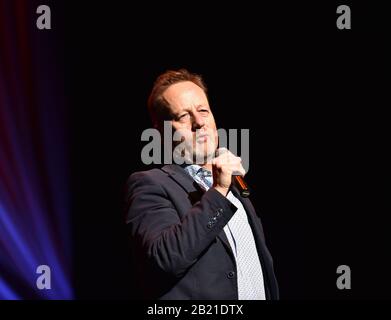 February 27, 2020, Virginia Beach, Virginia, USA: JEFF STILSON brings the laughs to the folks at  the  Sandler Center  in Virginia Beach, Virginia  on 27  February 2020..photo Â©Jeff Moore (Credit Image: © Jeff Moore/ZUMA Wire) Stock Photo