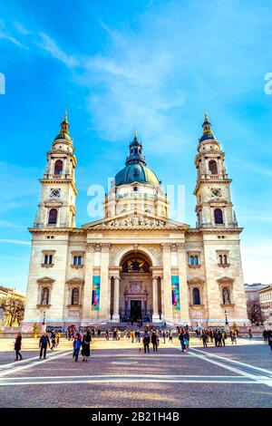 St. Stephen's Basilica, Budapest, Hungary Stock Photo