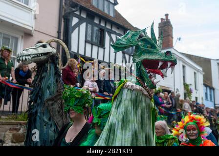 Jack In The Green Festival, Hastings, East Sussex, England, UK Stock Photo