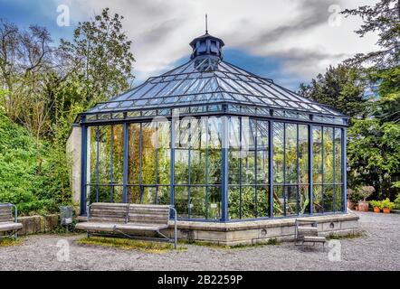 The Old Botanical Garden in central Zurich, Switzerland Stock