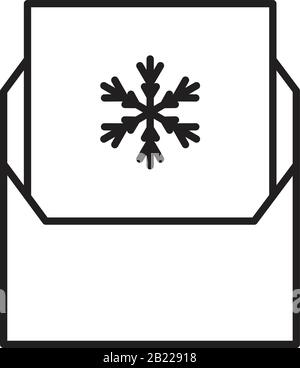 Christmas envelope with paper card icon template black color editable. Christmas envelope with paper card icon symbol Flat vector illustration for gra Stock Vector