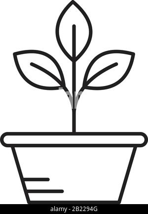 Botany Icon template black color editable. Botany Icon symbol Flat vector illustration for graphic and web design. Stock Vector
