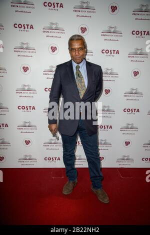 Arriving for the Costa Book Awards hosted at Quaglino’s 28.01.20 Featuring: Hugh Quarshie Where: London, United Kingdom When: 29 Jan 2020 Credit: WENN.com Stock Photo