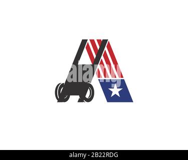 american style travois sherpa trekking hiking extreme outdoor sports Stock Vector