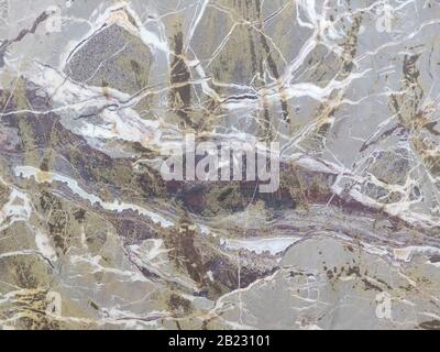 Marble ink colorful. gray, silver and gold marble pattern texture abstract background. can be used for background Stock Photo