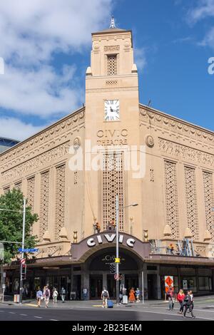 Civic Theatre, Queen Street, City Centre, Auckland, Auckland Region, New Zealand Stock Photo