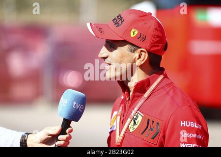 marc gene - former ferrari development driver during Pre-season Testing 2020, Barcelona (Spain), Italy, 21 Feb 2020, Motors Formula 1 Championship Stock Photo