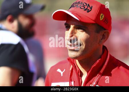 marc gene - former ferrari development driver during Pre-season Testing 2020, Barcelona (Spain), Italy, 21 Feb 2020, Motors Formula 1 Championship Stock Photo