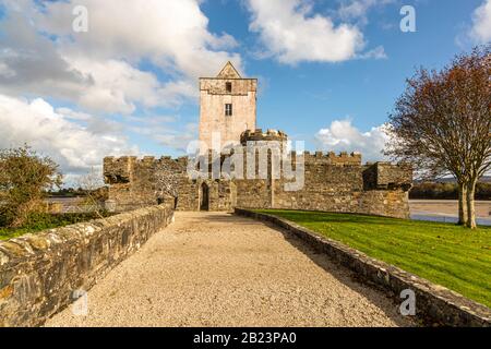 Doe Castle, County Donegal Ireland Stock Photo