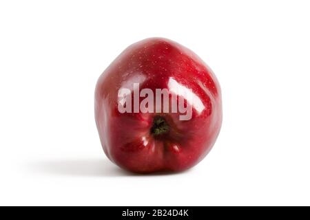 red apple isolation on a white background with clipping path Stock Photo
