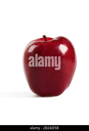 red apple isolation on a white background Stock Photo