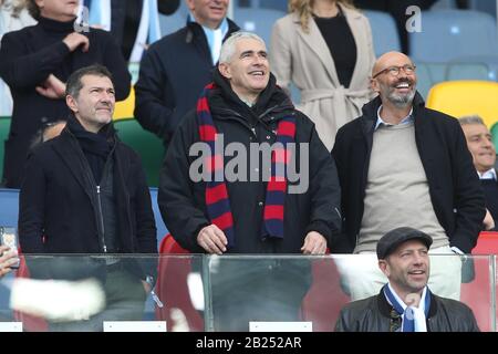 Rome, Italy. 29th Feb, 2020. Rome, Italy - 29.02.2020:CASINI ON THE STAND during the Italian Serie A soccer match between Lazio versus Bologna, at Olympic Stadium in Rome. Credit: Independent Photo Agency/Alamy Live News Stock Photo