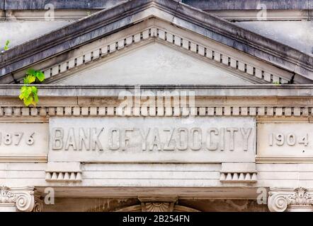 bank of yazoo in yazoo city ms