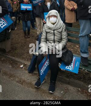 Boston, USA. 29th Feb, 2020.  U.S. presidential candidate Bernie Sanders.  Over 10,000 Sanders Supporters gather for his speech.  Credit: Chuck Nacke/Alamy Live News Stock Photo